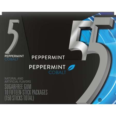 FIVE Five Cobalt Gum 15 Pieces, PK120 313974